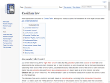 Tablet Screenshot of law.cesidio.net